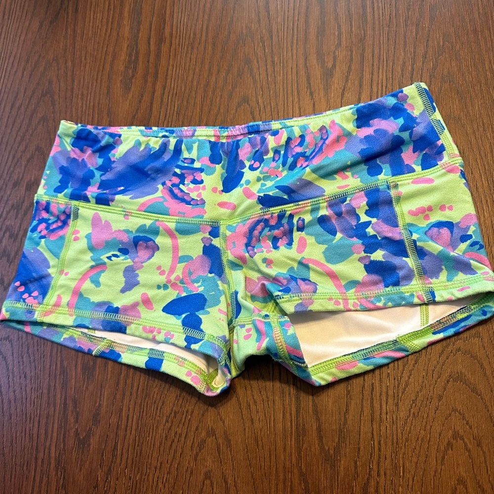 Fleo Shorts- Abstract Flowers Original